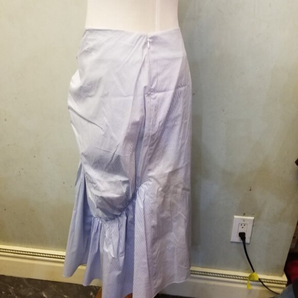 NWOT Trouve Mixed Stripe A Line Poplin Skirt woen's Size XL( R17) - Picture 4 of 8